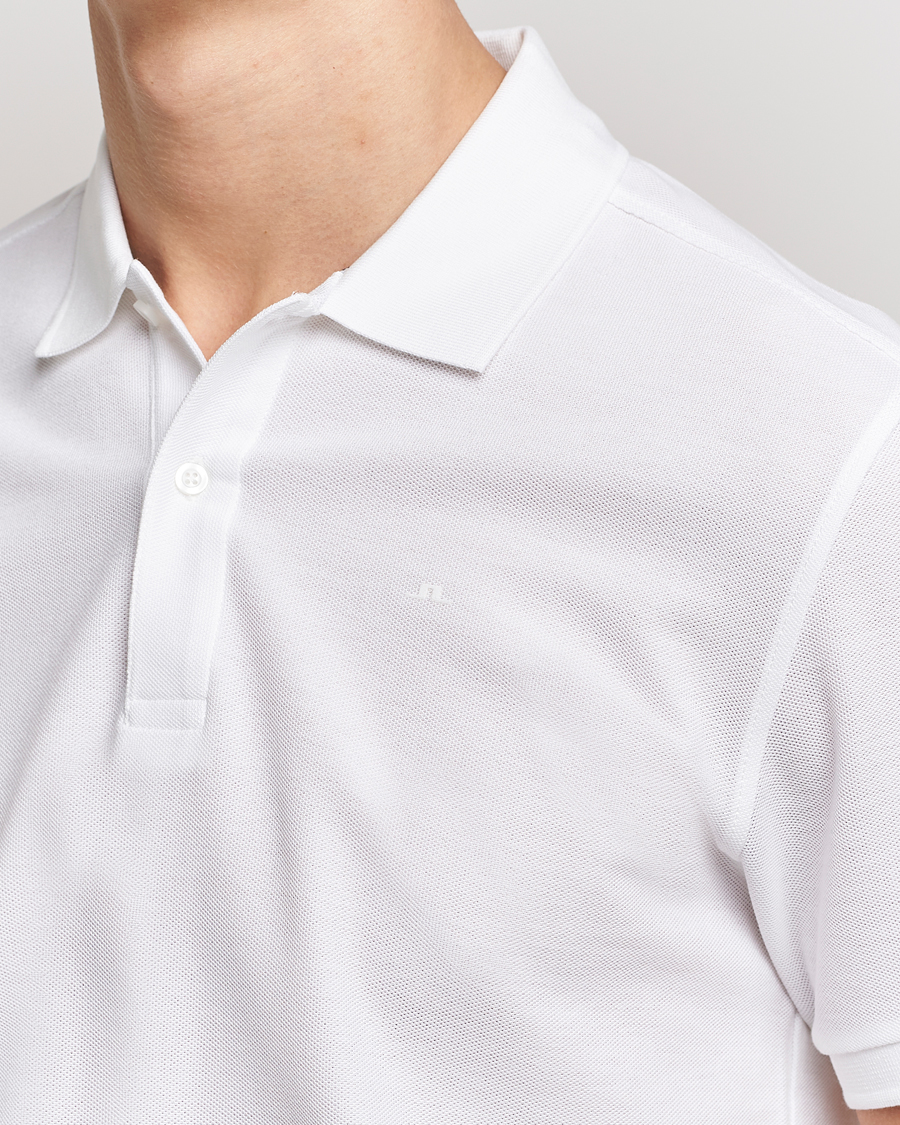J.Lindeberg Troy Polo Pique White