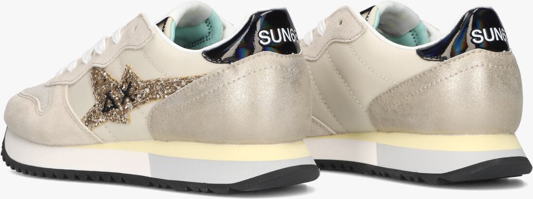 SUN68 beige sun68 lage sneakers stargirl glitter logo