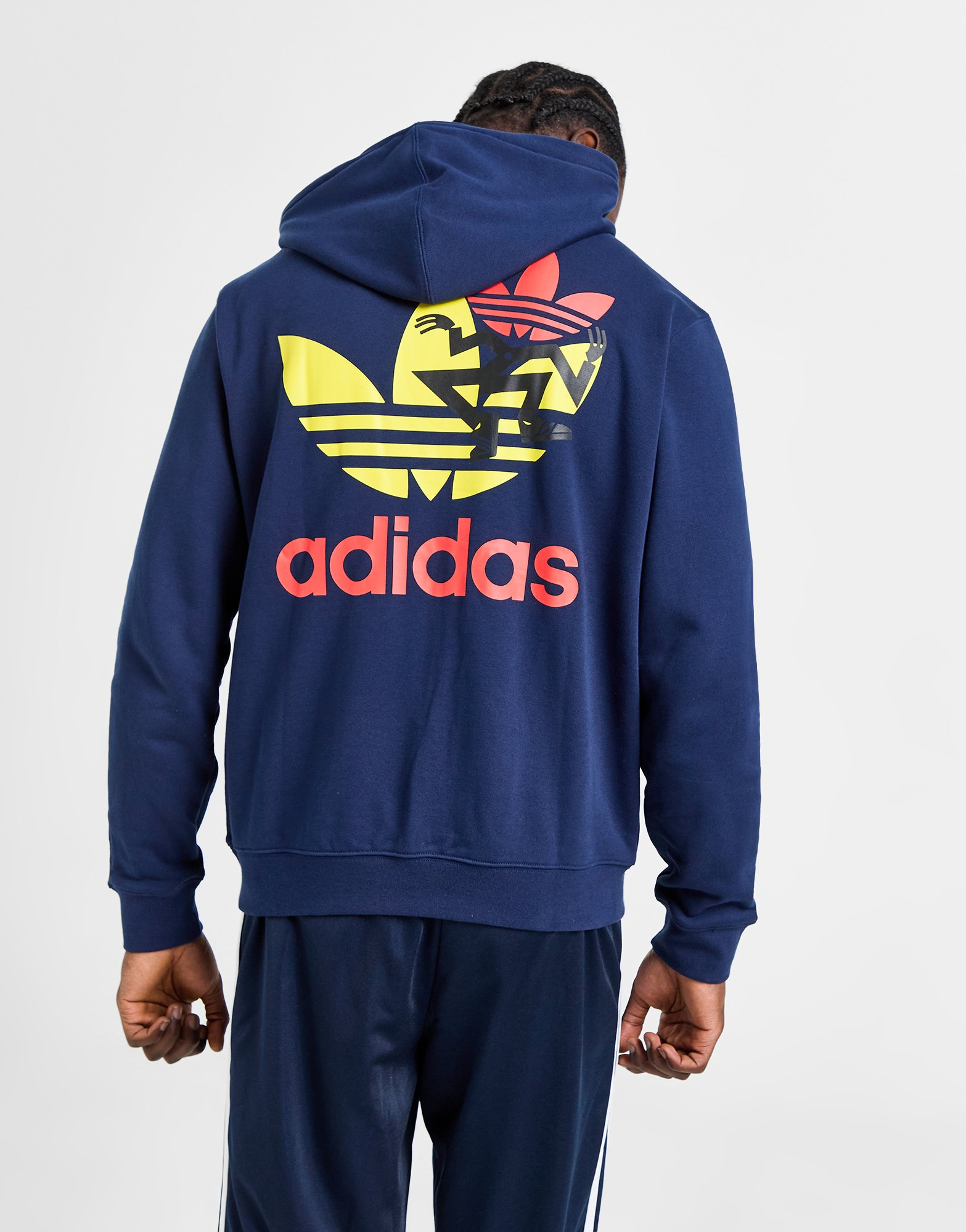 adidas Originals Sweat à Capuche Dance Trefoil Homme
