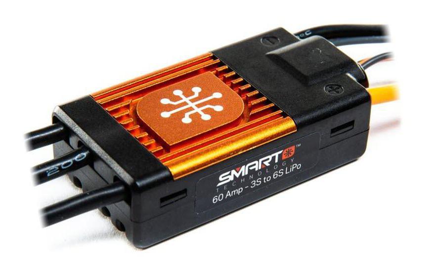 Brushless Regler Avian 60A Smart ESC 3-6SSpektrum Smart Brushless Regler für Flugmodelle