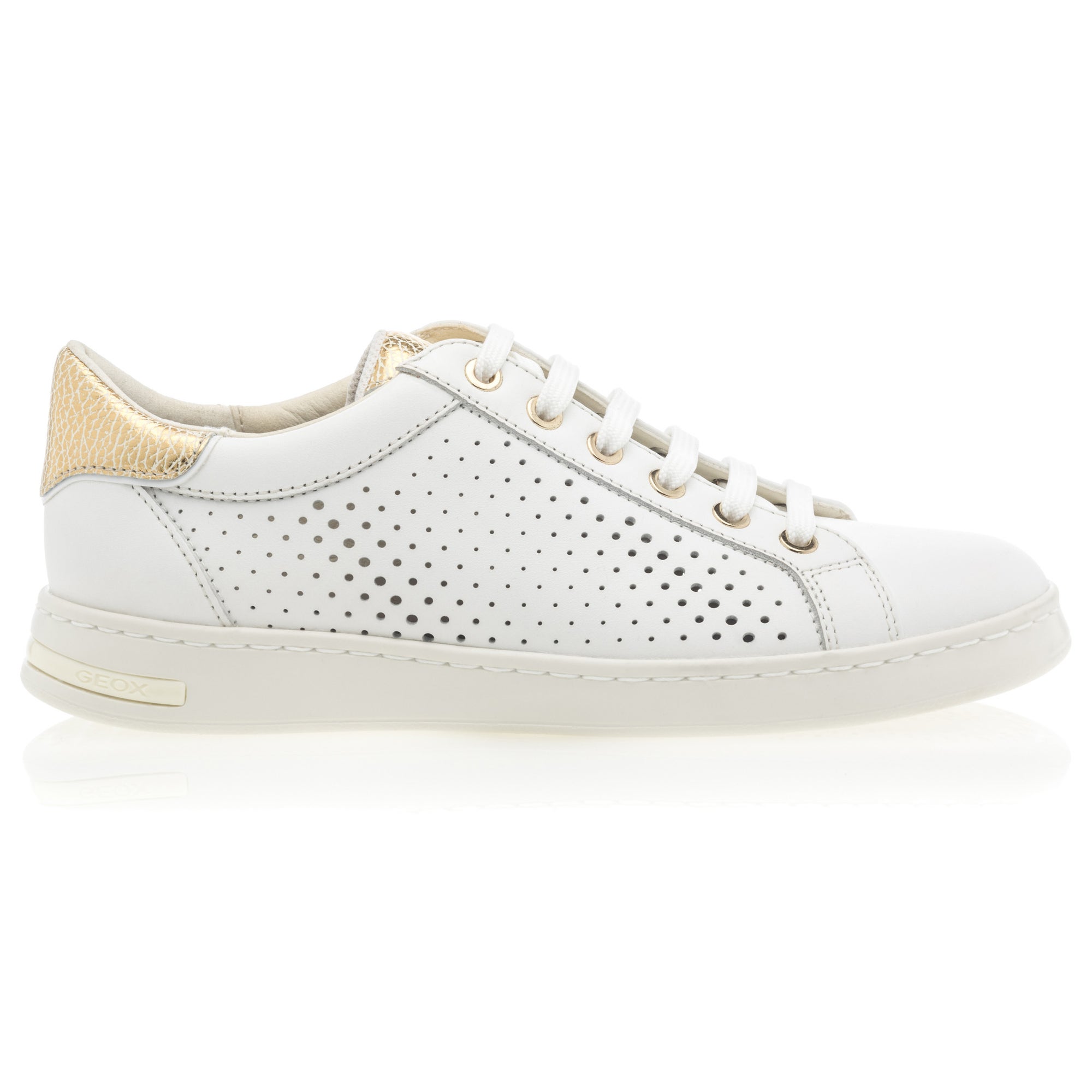 Baskets basses Femme en cuir blanc