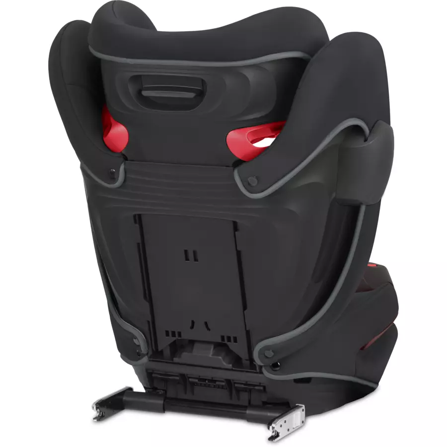 cybex SILVER Kindersitz Pallas B2-Fix + Lux Volcano Black