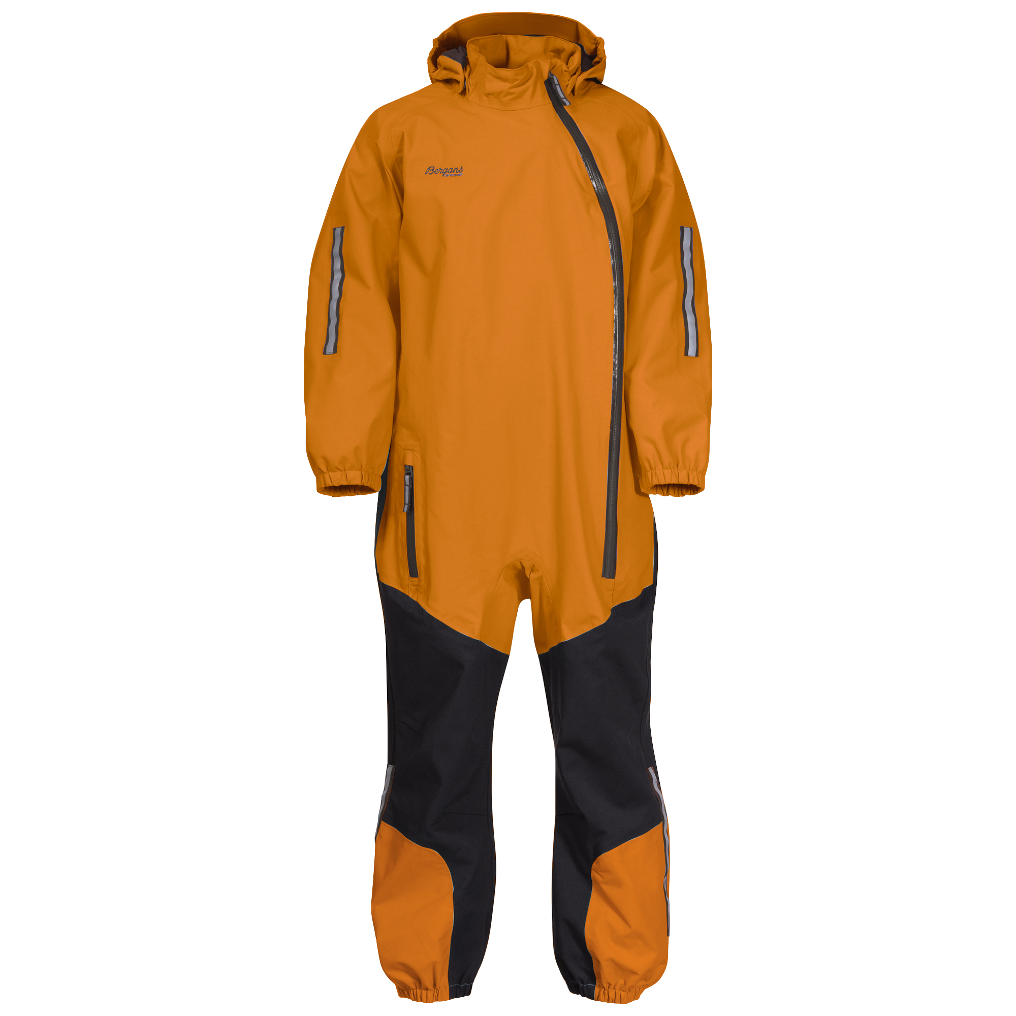 Lilletind Coverall Junior Cloudberry Yellow/Dark Shadow