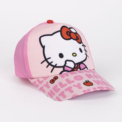 Hello Kitty Håndkle Treningsbag & Kaps Sett, Lyserosa