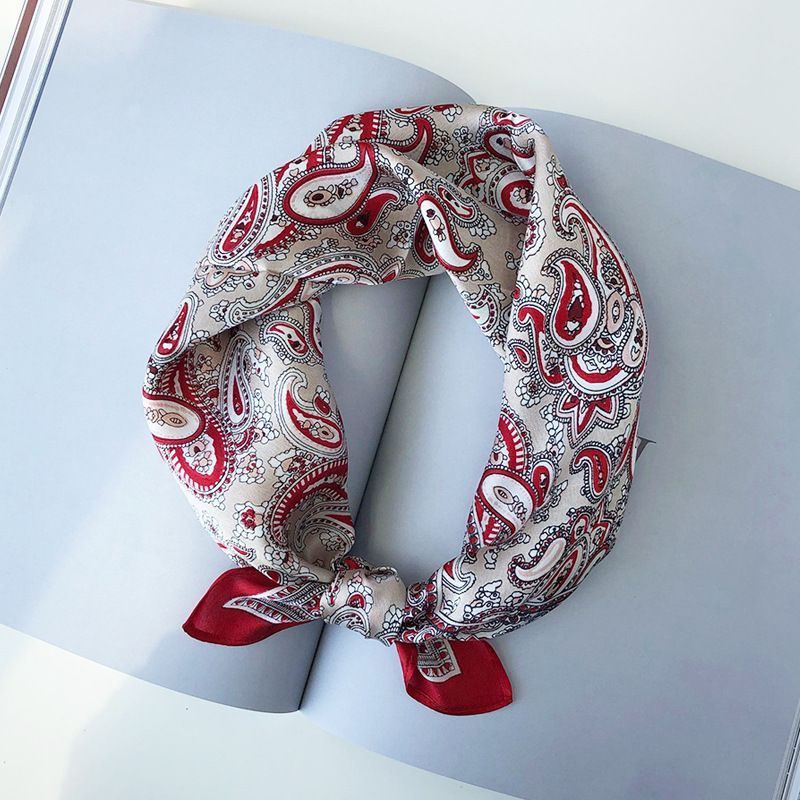 Frior - Paisley Print Sjaal
