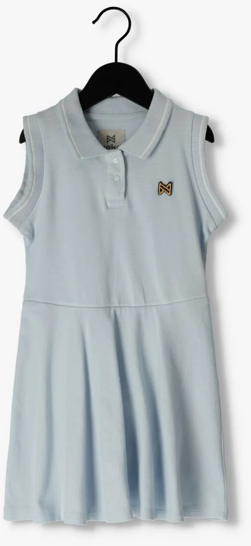 KOKO NOKO lichtblauwe koko noko mini jurk t46922