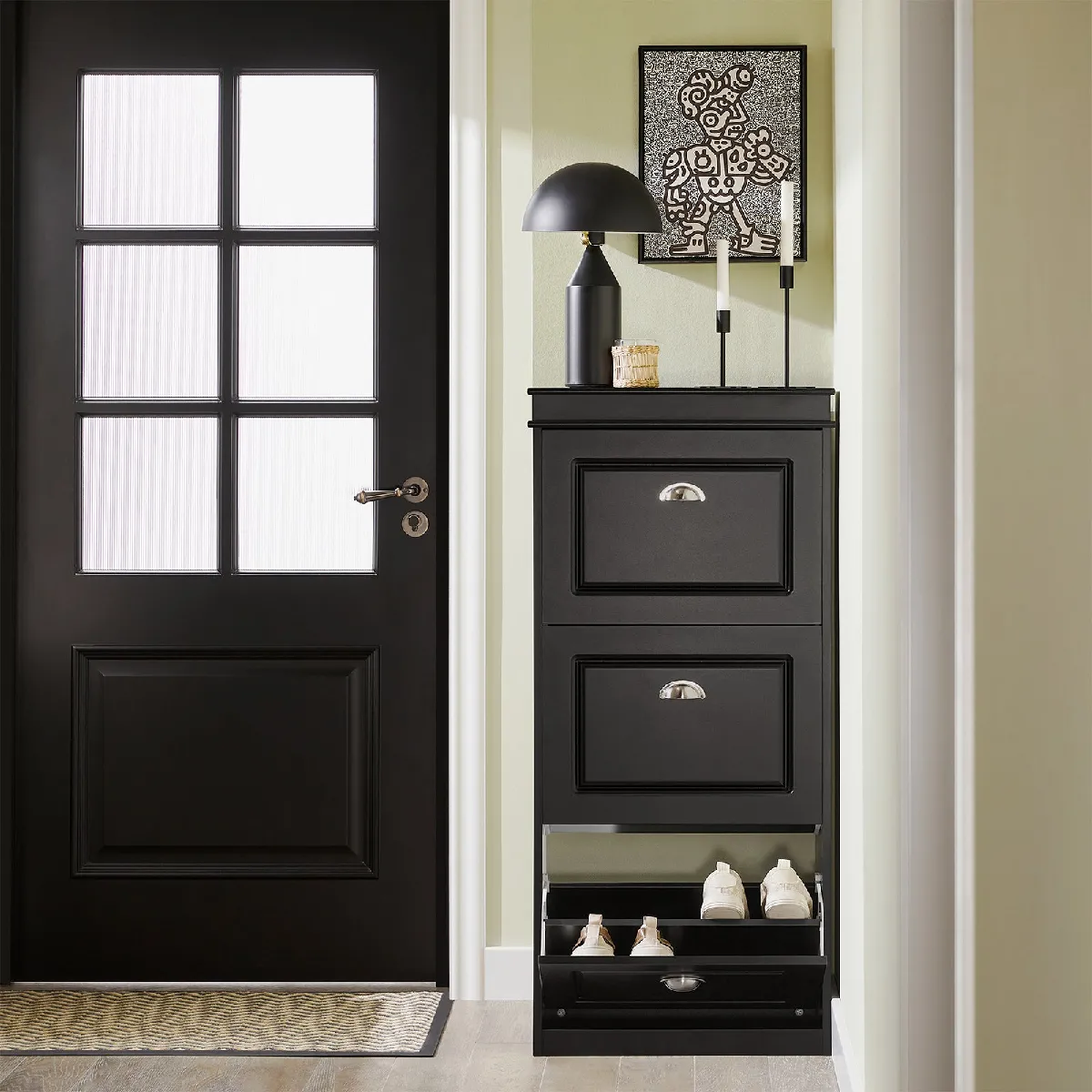 SoBuy FSR94-SCH Armoire à chaussures