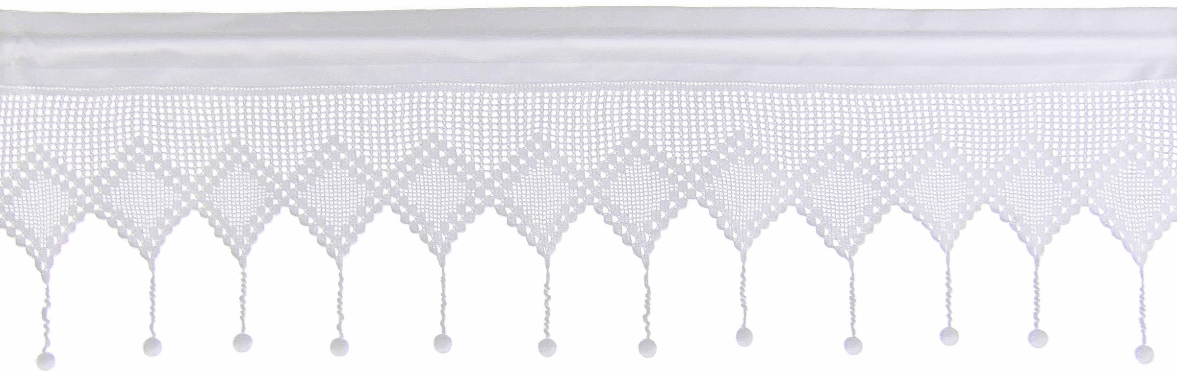 HOSSNER - ART OF HOME DECO Querbehang »Attersee« Stangendurchzug 1 Stk. tlg.