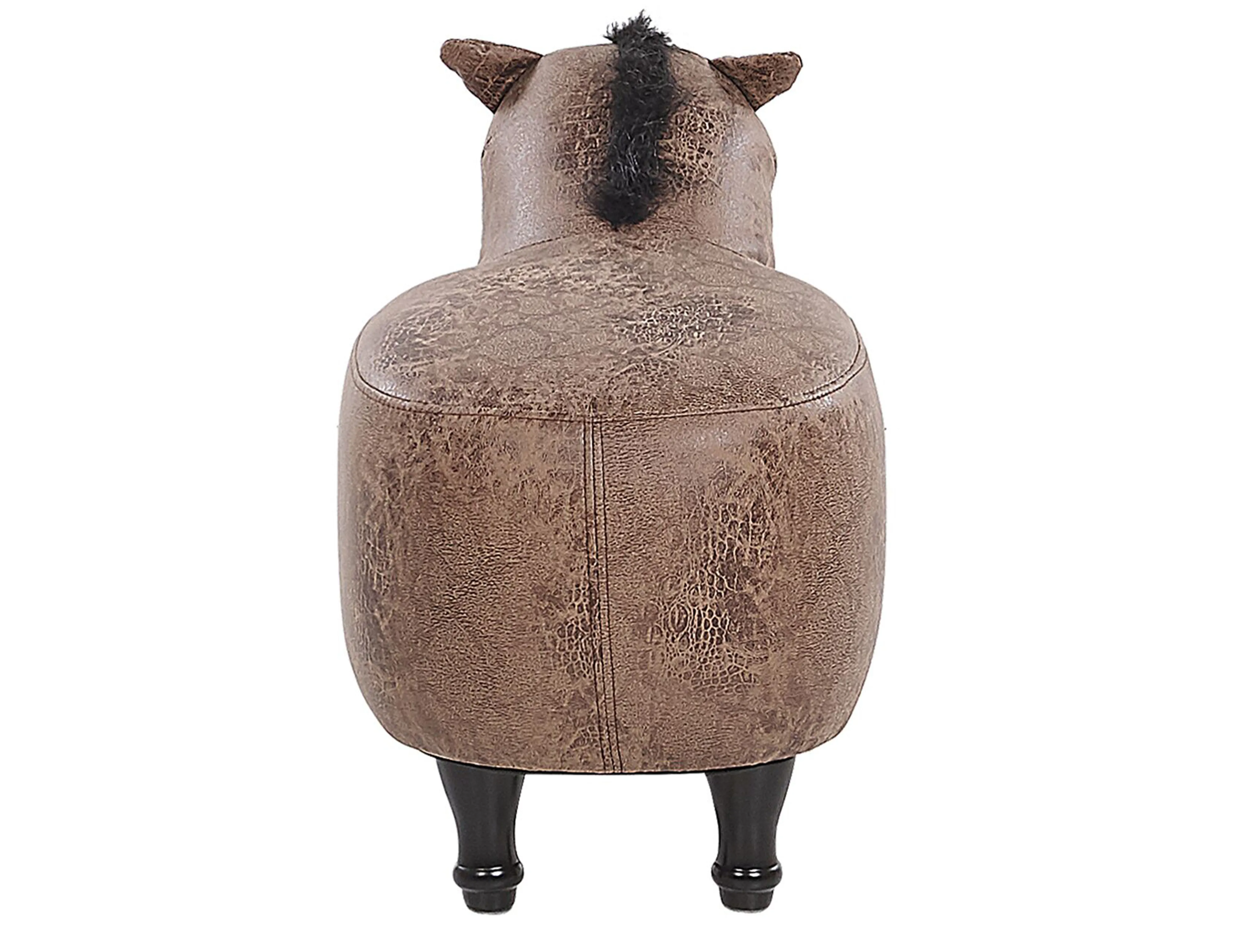 Dierenpoef HORSE Kunstleer Lichtbruin Paard