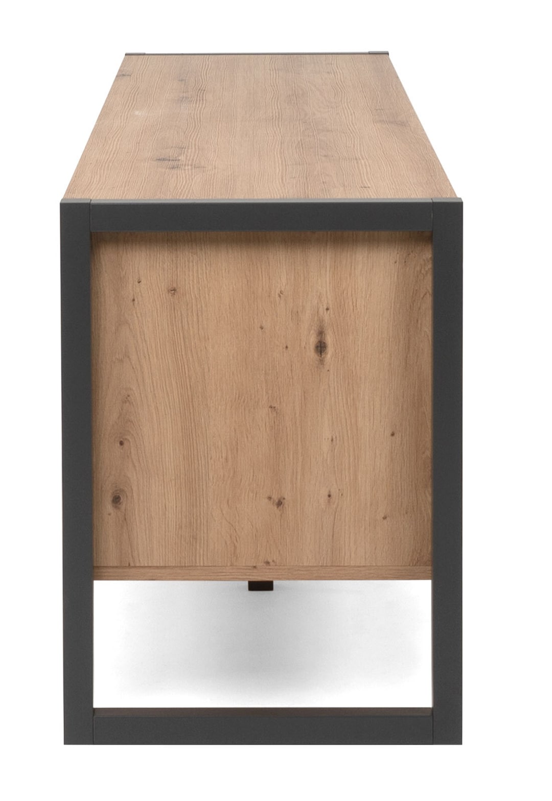 Lowboard Denver Artisan Oak-Optik/Anthrazit 160 x 55 x 40 cm