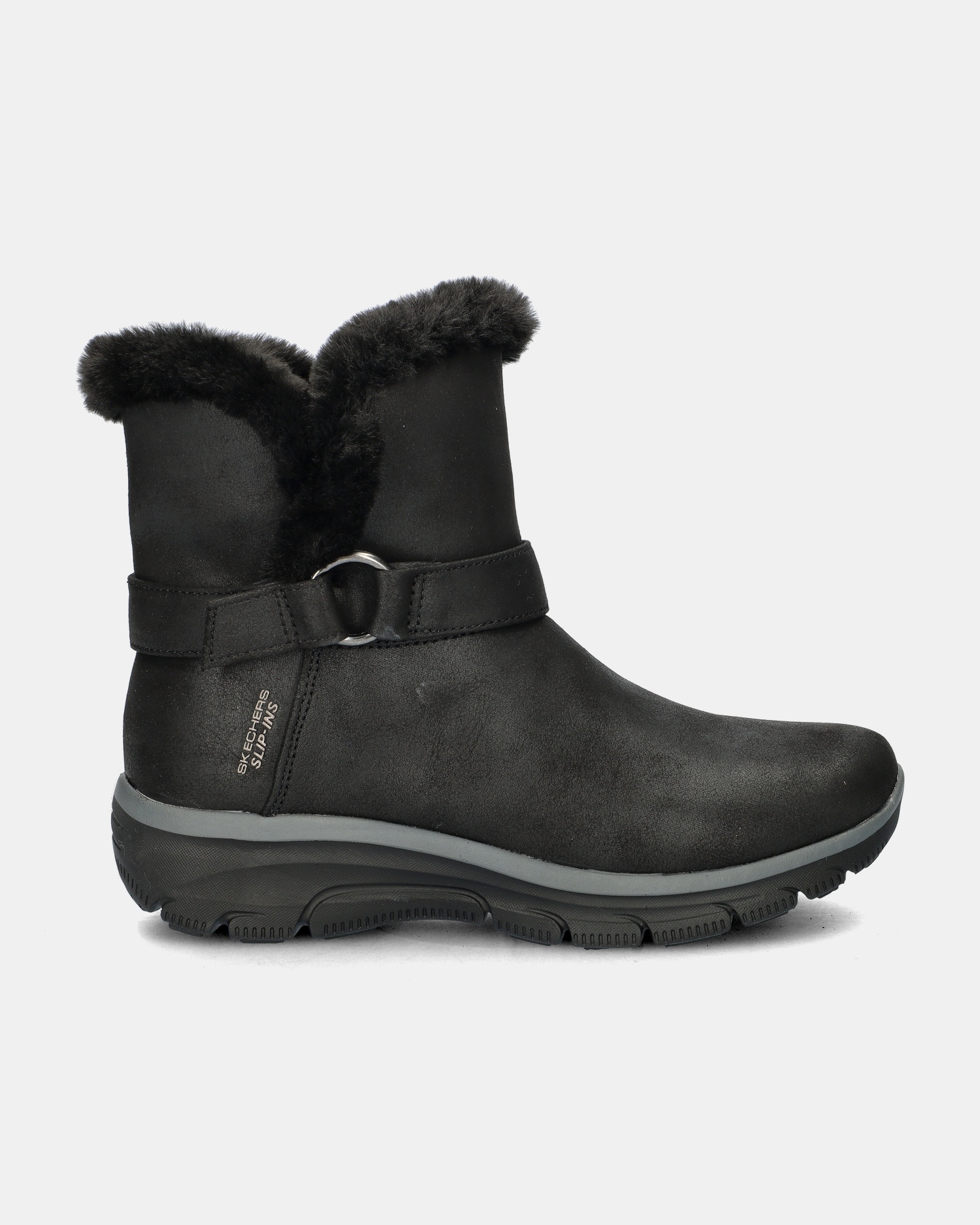 Skechers Hands-Free Slip-Ins Easy Going Rits- & gesloten boots  - zwart
