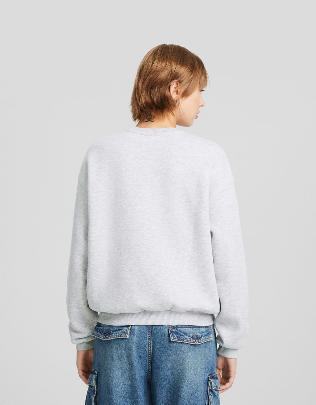 Moletom estampado oversized