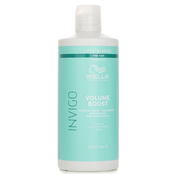 Wella Invigo Volume Boost Crystal Mask With Cotton Extract Fine Hair