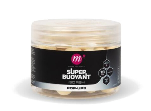 Pop-ups Mainline ISO Fish super flottants 13 mm