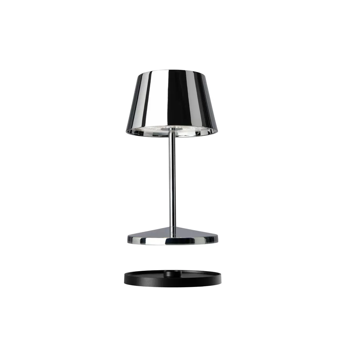 Tischleuchte VilleroyBoch SEOUL 2.0 CHROM Silber