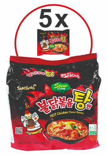 Samyang Buldak Ramen HOT Chicken Eintopf
