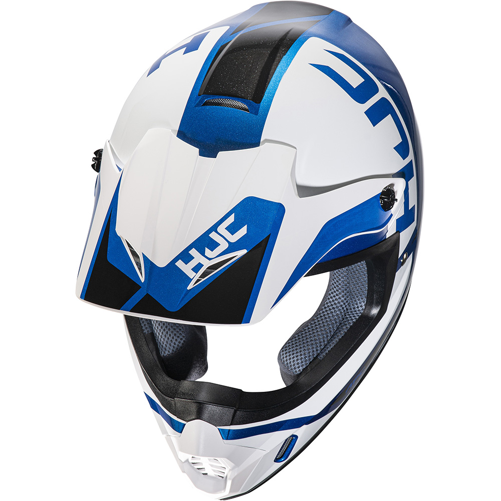 HJC - Casque CS-MX II Creed MC2 / Bleu / Blanc / Noir