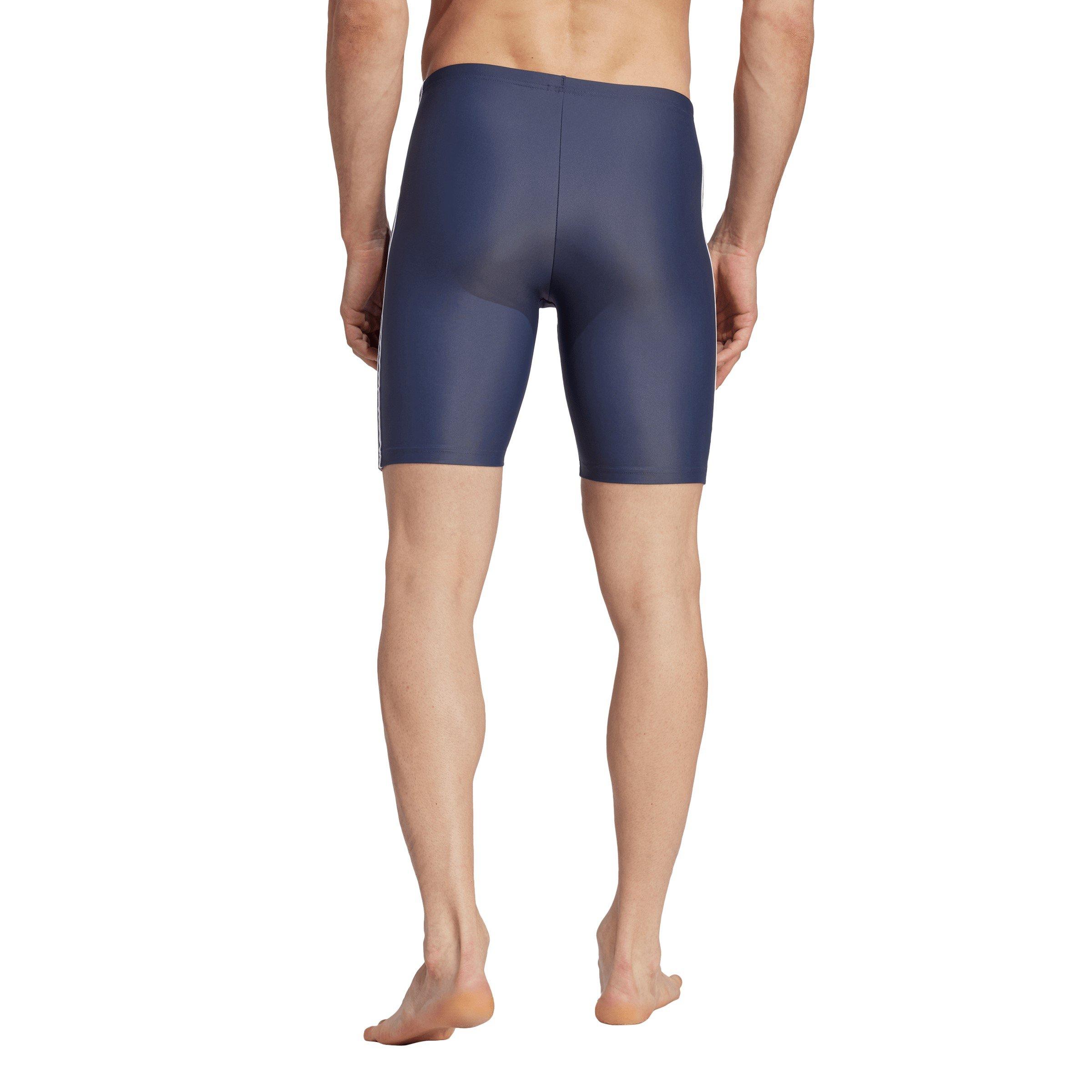 adidas Primeblue 3-Stripes Swim Jammer Mens