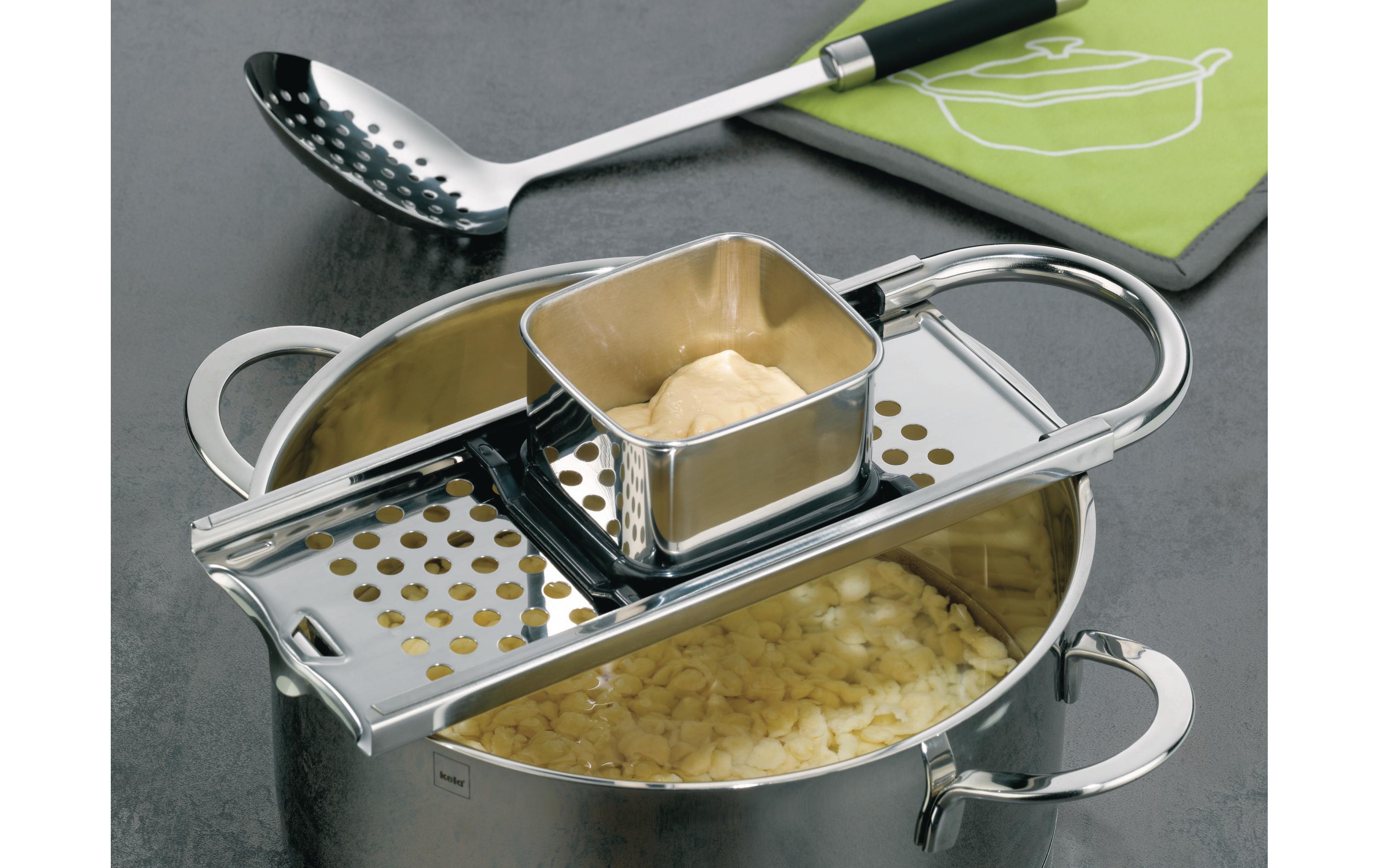 Spätzlehobel Emma Kurze Spätzle, SilberSpätzlesieb