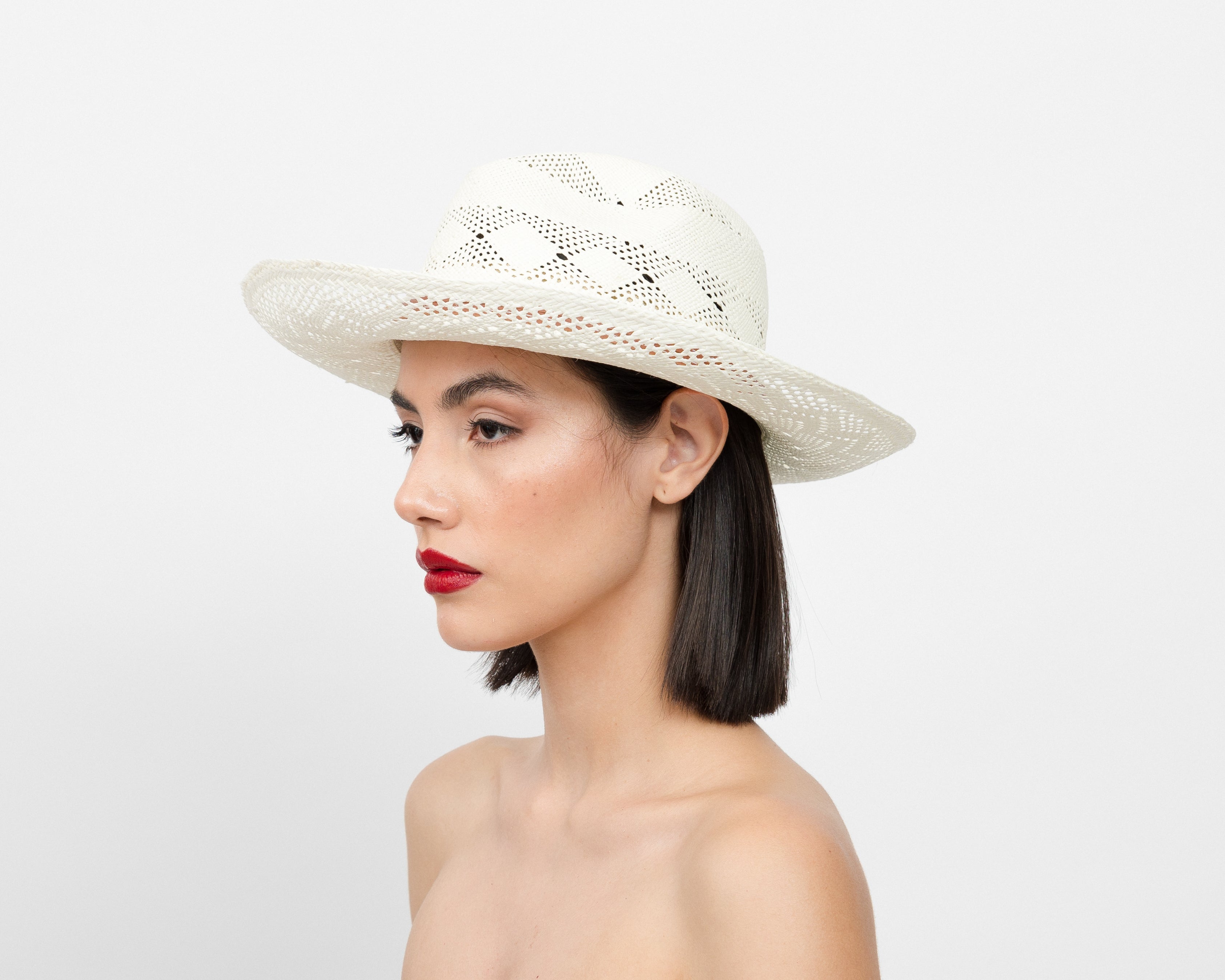Chapeau Panama à tissage ouvert - ARTICLE RTS