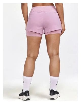 Short 2-en-1 Femme Craft ADV Rose