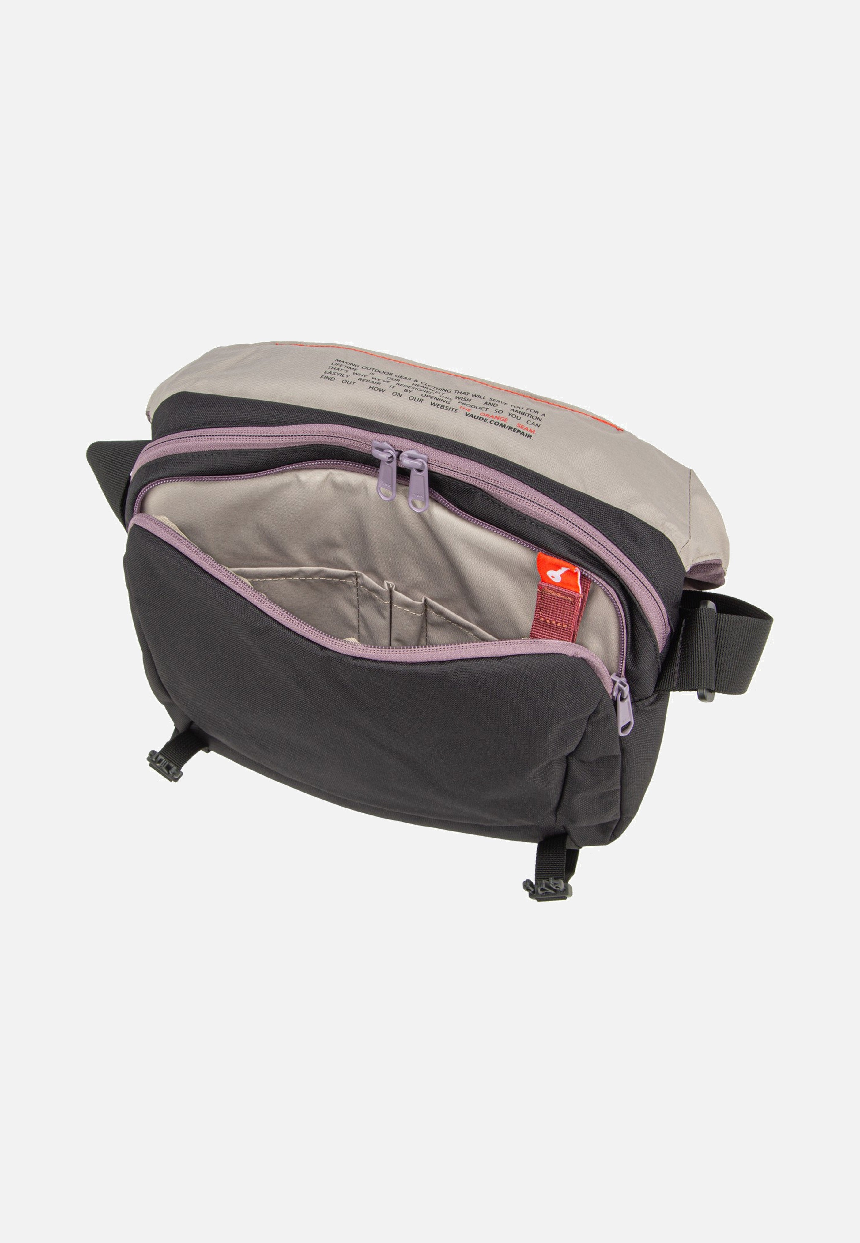 Rom S III Black/Purple Ash - Crossbody Bag