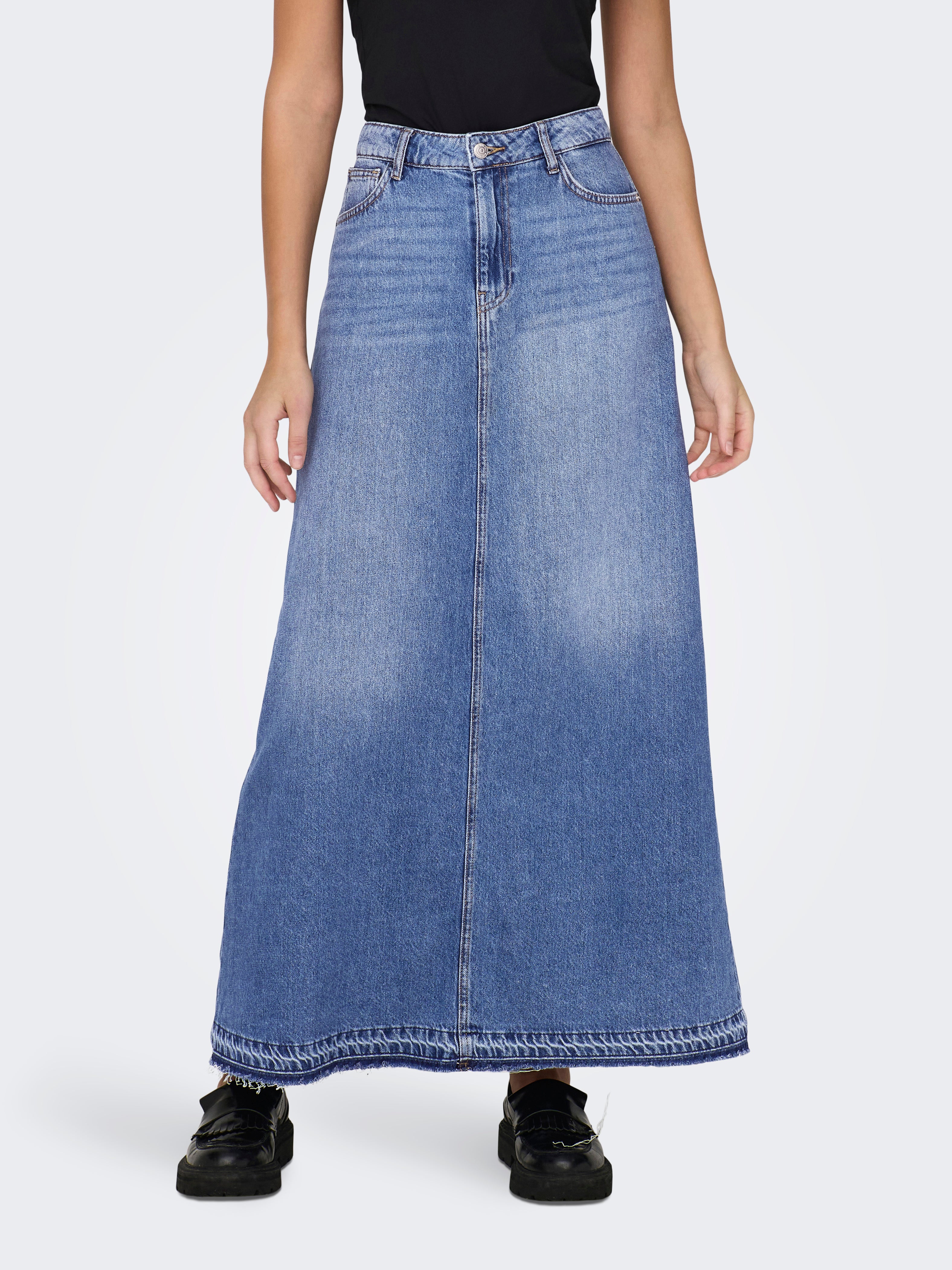 ONLVERA Jeansrock Medium Blue Denim