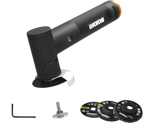 WORX MakerX - Dubbele set WX990 bestaande uit accu haakse slijper WX741L, multitool WX739.9 incl. HubX accuadapter WA7161 20V en accu (2.0Ah)