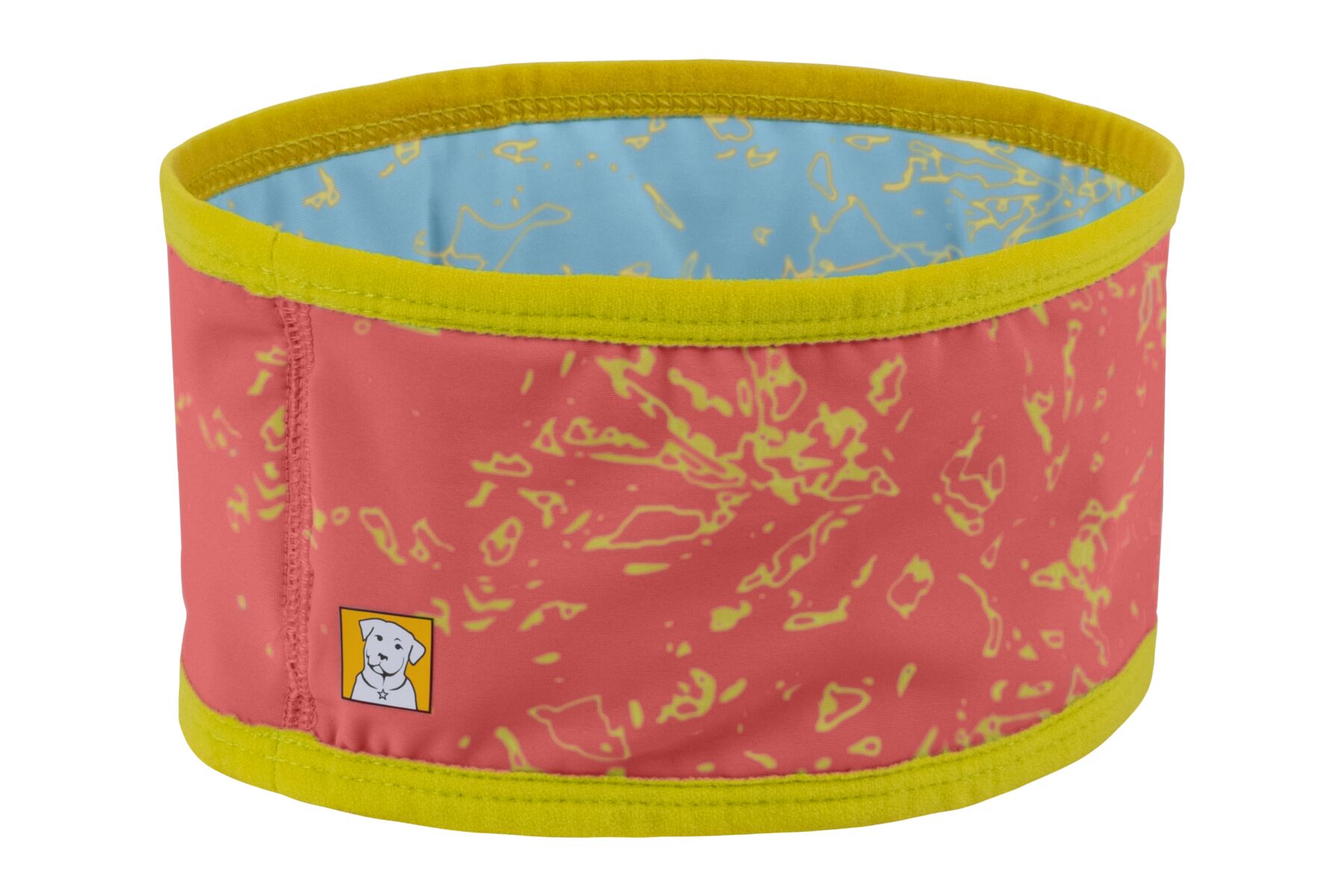 Guêtre de cou de refroidissement swamp cooler™ rêversible avec une couverture upf 50+. Couleur: rosa/bleu, taille: s