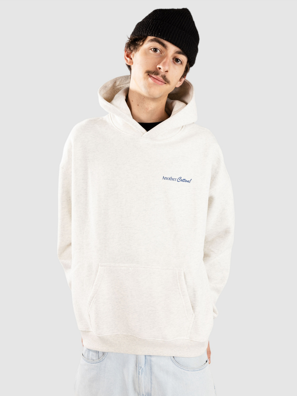 Another Cotton Lab Breakfast Club Oversized Hoodie ash grey