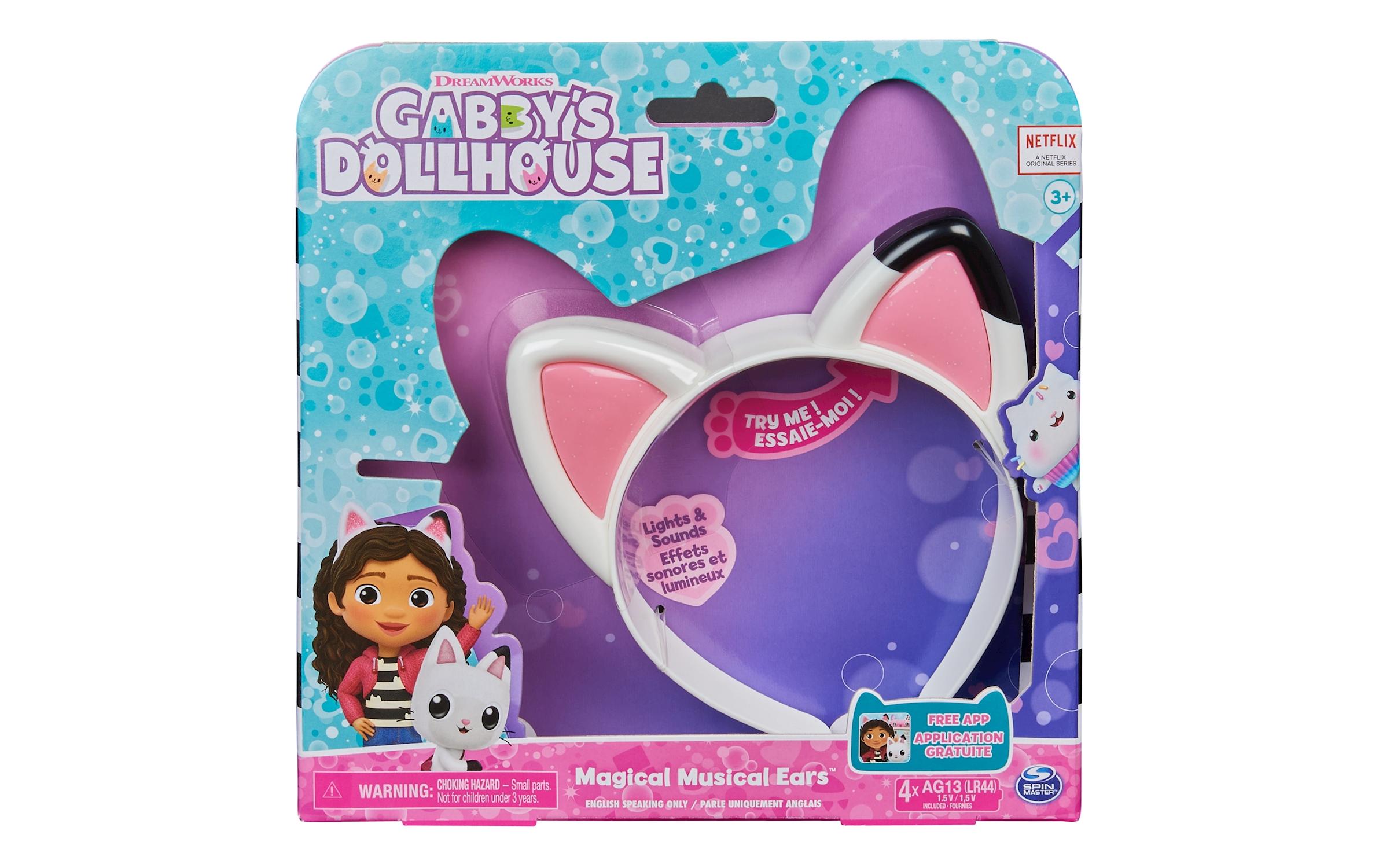 Gabby‘s Dollhouse – Magical Music Ears -EN-Haarreif mit Katzenohren