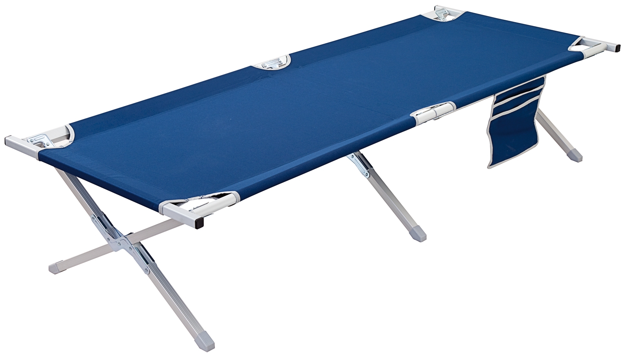 Brunner Outdoor Cot Camping Feldbett blau
