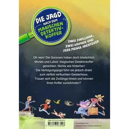 Ravensburger Die Jagd nach dem magischen Detektivkoffer, Band 7: Das verflixt verfluchte Geisterhaus