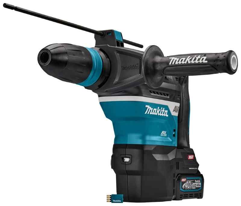 Makita HR005GM202 40V Max Combihamer set (2x 4.0Ah) in koffer met AWS zender