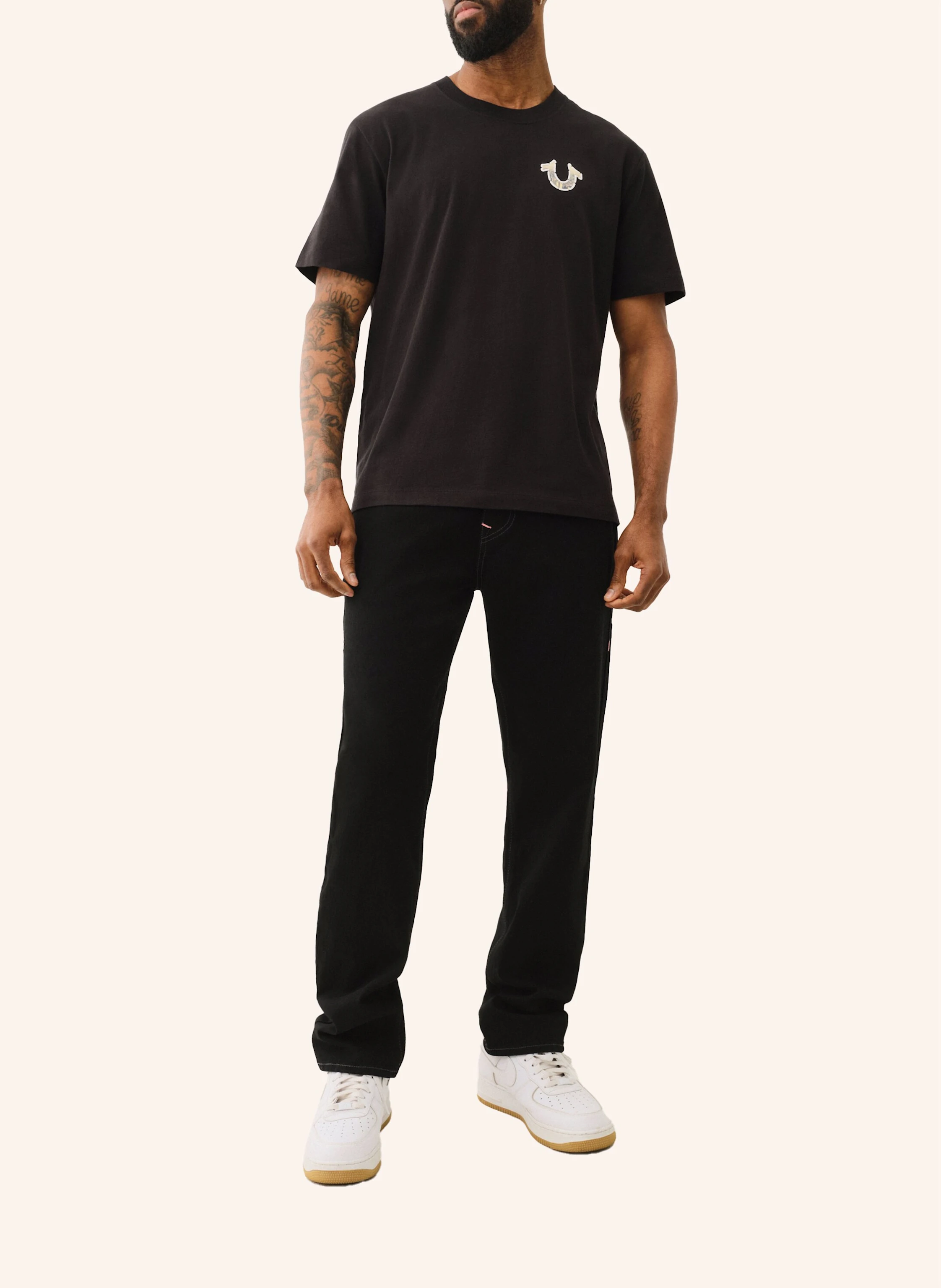 TRUE RELIGION T-Shirt GRAFFITTI PUFF