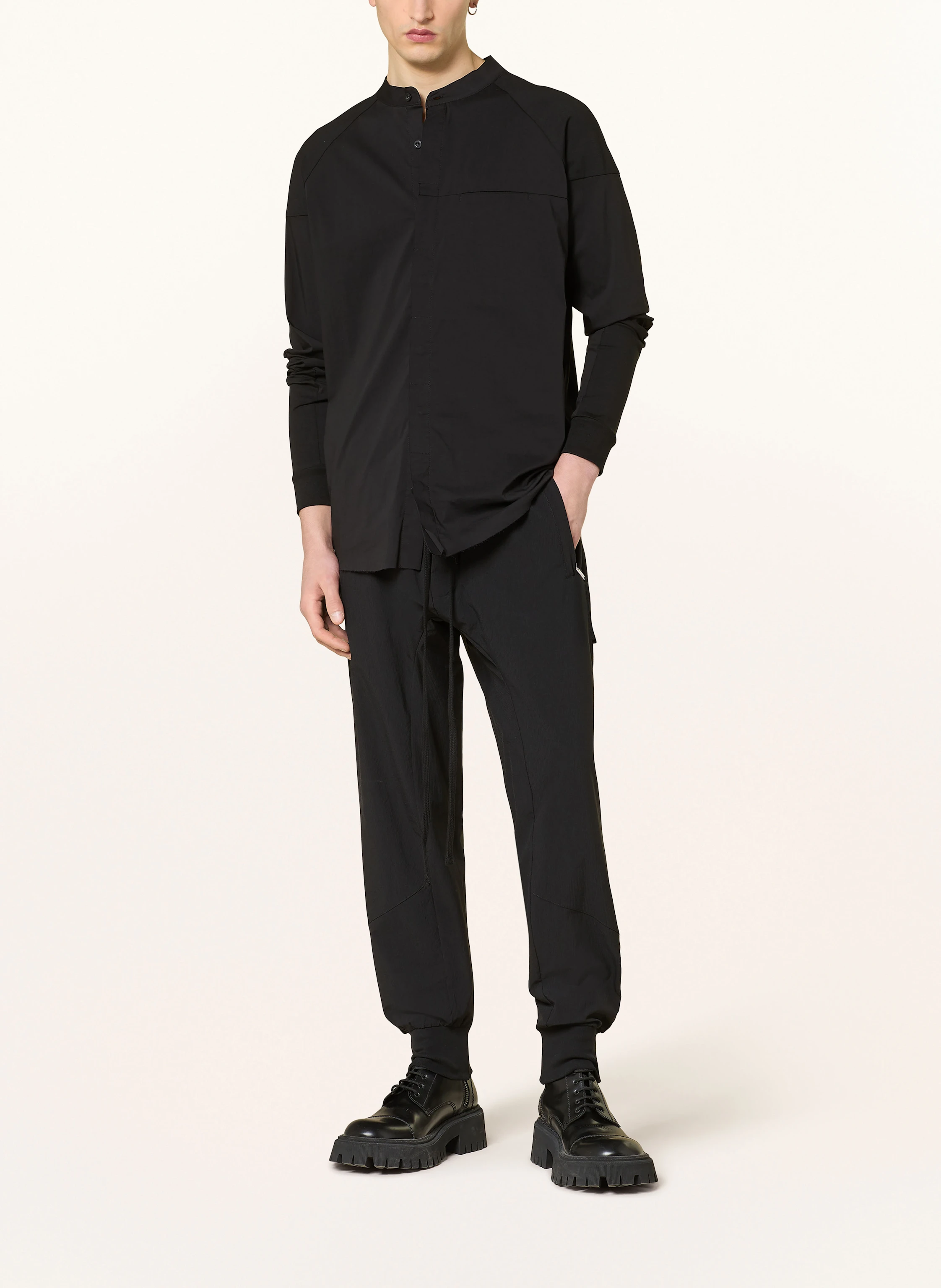 thom/krom Hemd Comfort Fit im Materialmix