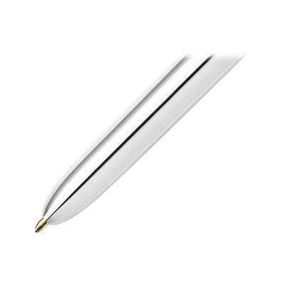 BIC 4 Couleurs - stylo bille 4 couleurs - noir, rouge, bleu, vert (pack de 3)