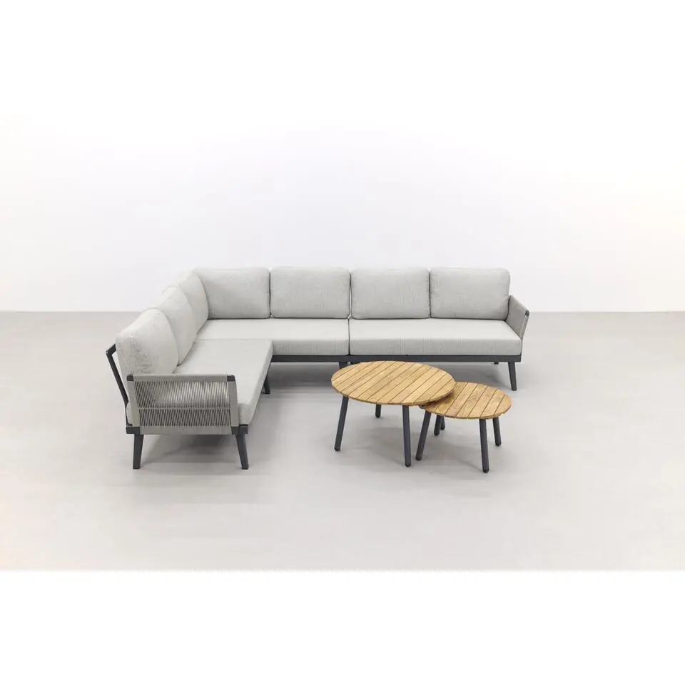Durban/mindo loungeset - hoekbank - 3-delig