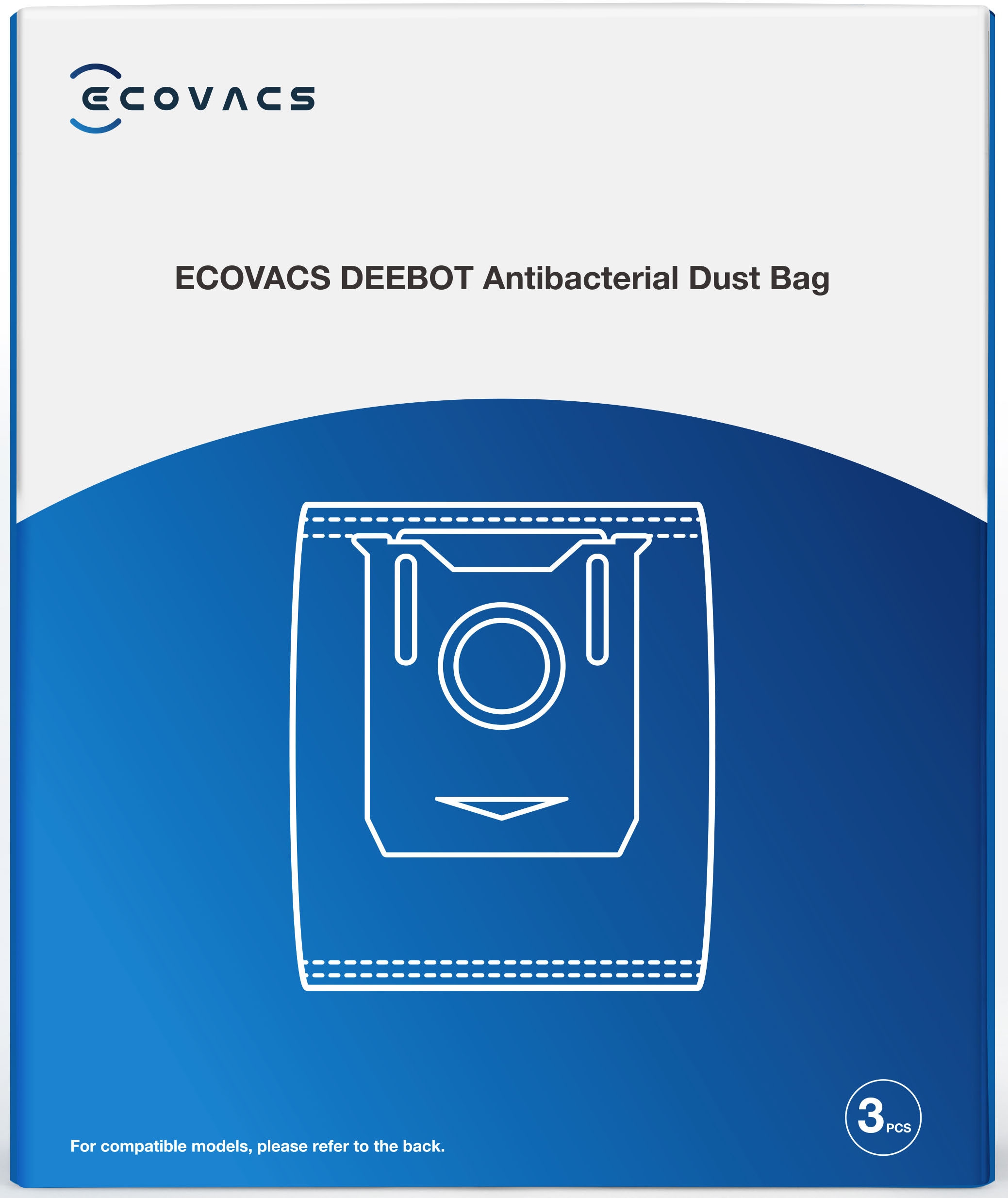 ECOVACS Staubsaugerbeutel »DDB030025« antibakteriell