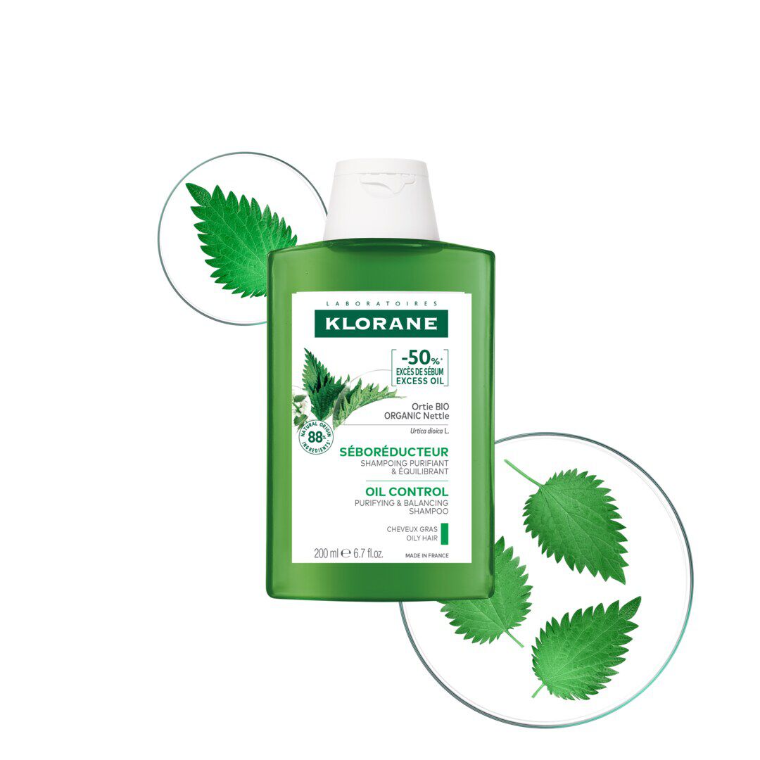 KLORANE  Ortiga Bio Champô Cabelo Oleoso - 200ml