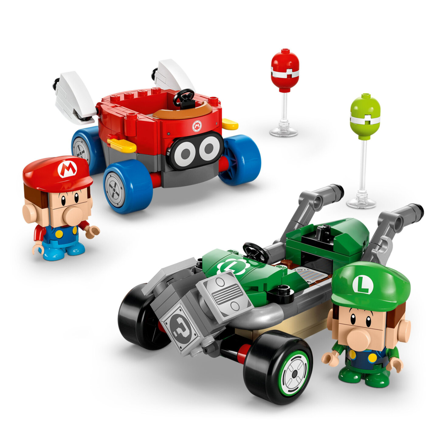 LEGO® Super Mario 72034: Mario Kart – Baby Mario vs. Baby Luigi ab 8 Jahren
