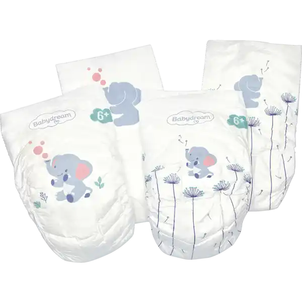 Premium Windeln Größe 6+ XL+, 30 Stück, 15-21 kg
