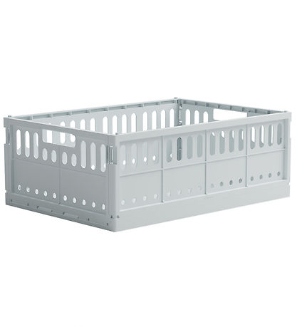 Made Crate Klappbox - Maxi - 48x33x17,5 cm - Ice Würfel Blue