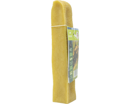 Hondensnack, langdurige kauwsnack, XL kauwsnack op melkbasis, 1 stuk ca. 130 g, gebitsverzorging, stressverlichting voor honden van 35 - 45 kg, kauwspeeltje, kaaskauwbot