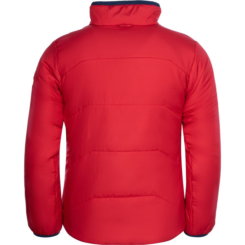 Trollkids Skanden 3in1 Jacke Kinder bright red mystic blue