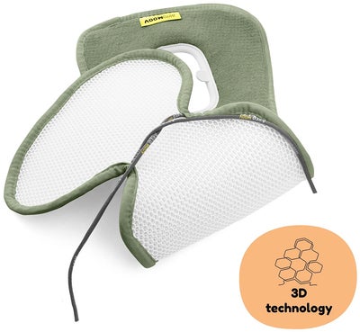 AeroMoov GR0 Sittepute Babybilstol, Moss Green
