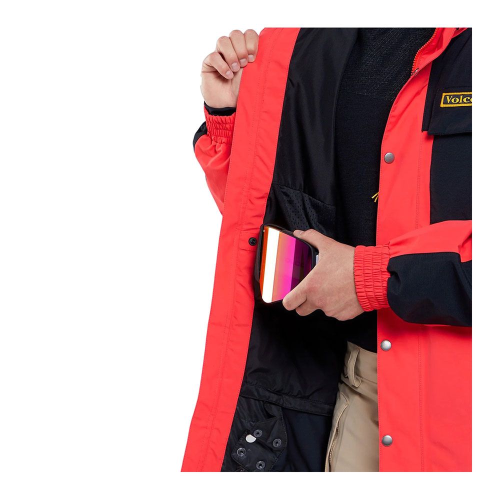 Volcom LONGO GORE-TEX - Veste ski Homme orange