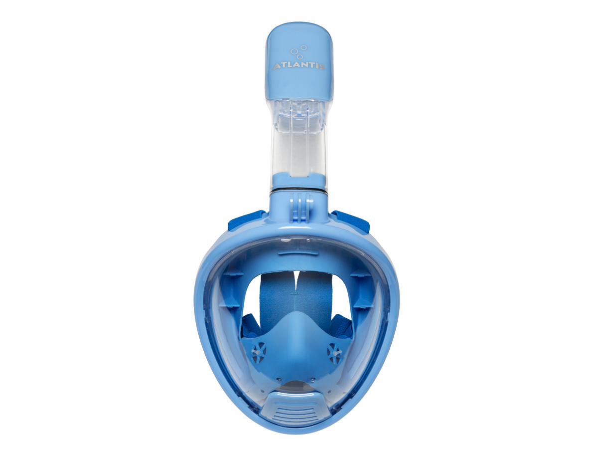 Atlantis 2.0 Full Face Mask Kids Snorkelmasker - Blue