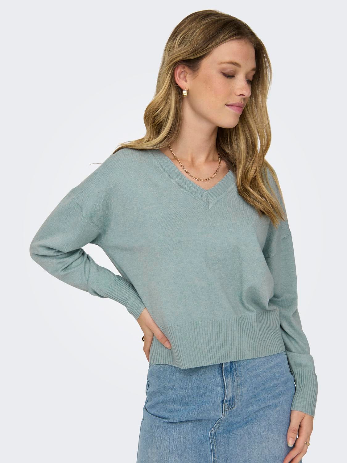 JDYPRIME Strickpullover Abyss