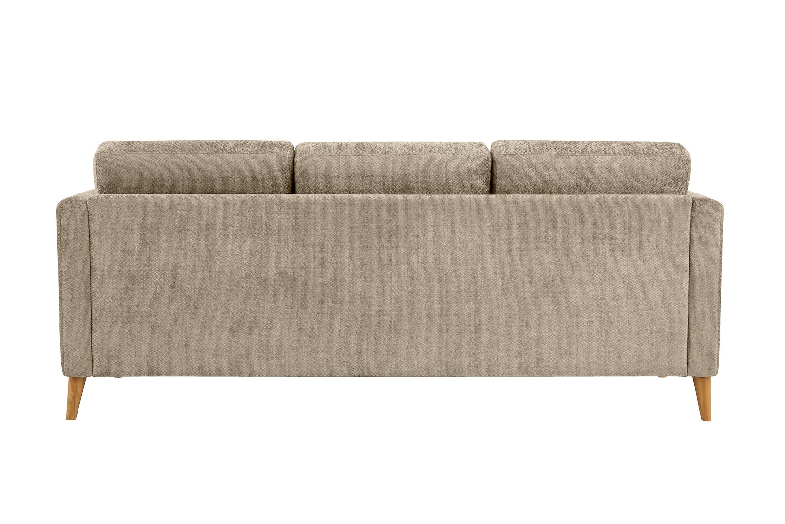 Eden 3-seter sofa Tekstil Movie 9 Cappuccino med ben i eik natur (15137).